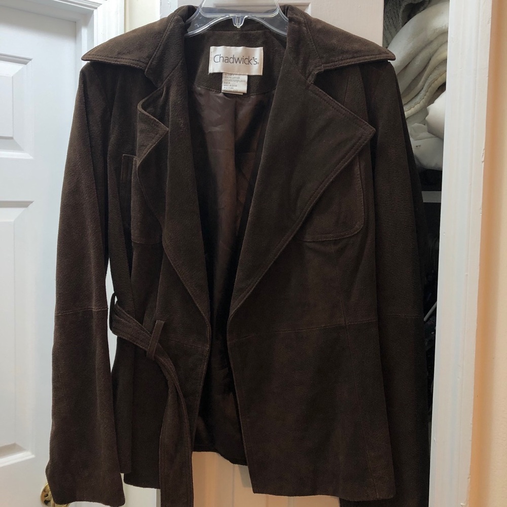 Women’s Chadwick’s Genuine Brown Leather Jacket